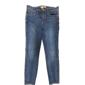 Madewell jeans Women's size 27 blue high riser skinny